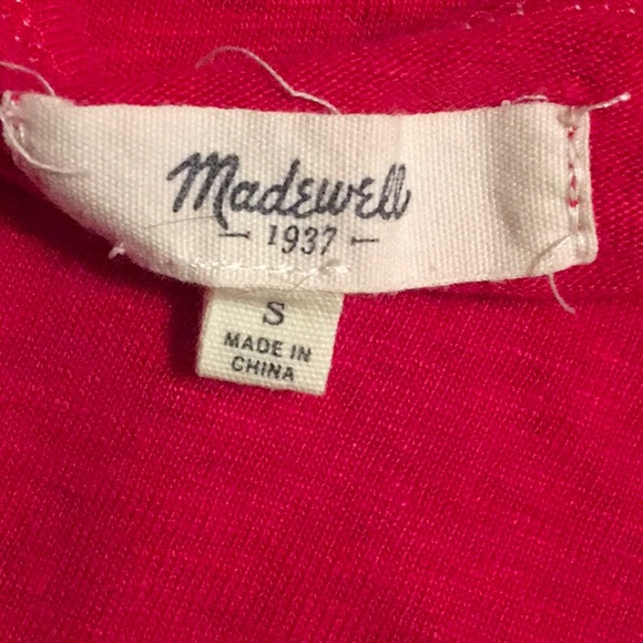 Madewell Linen Pullover sz S - Picture 10 of 10
